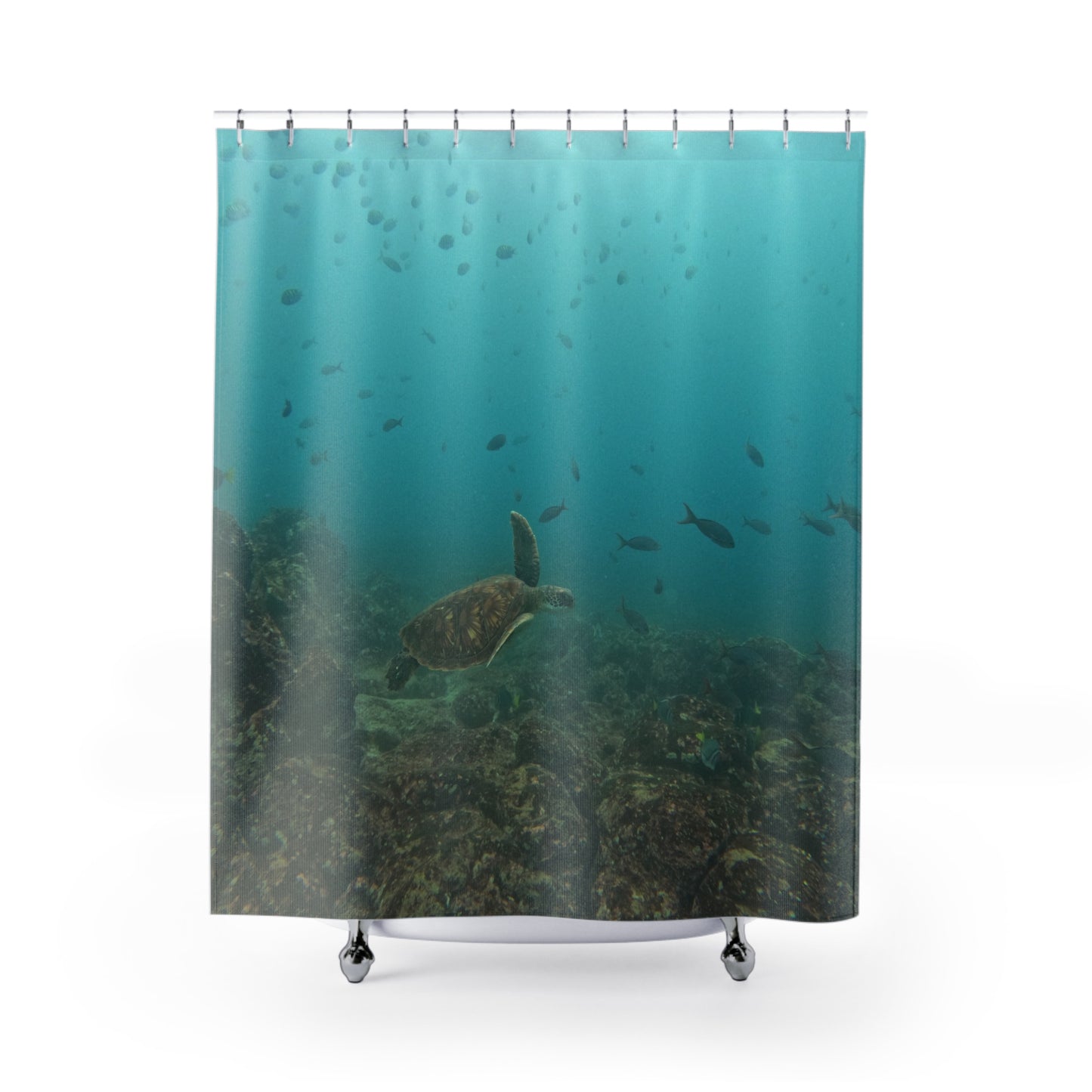 Sea Turtle Shower Curtain
