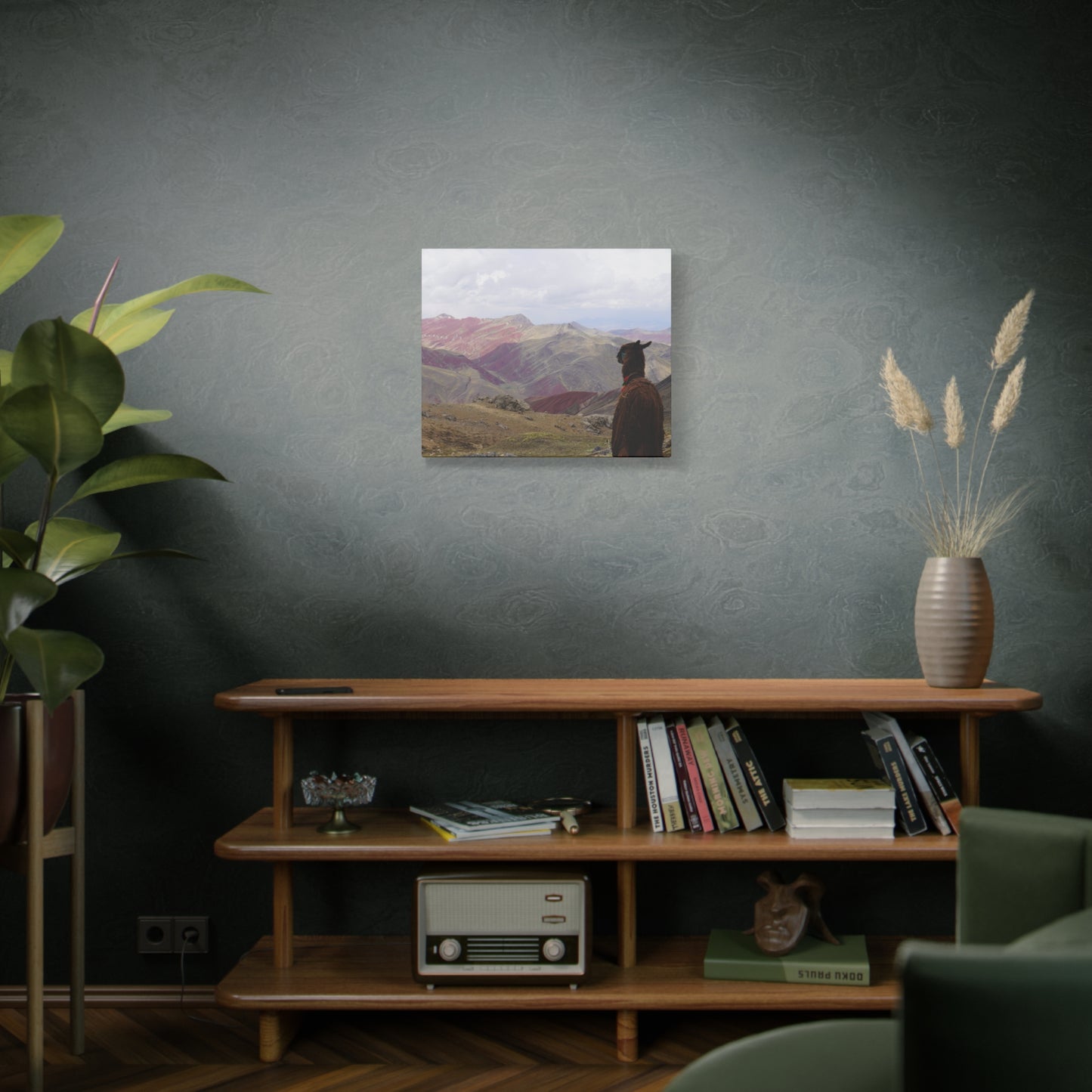 Canvas Print - Rainbow Mountain Landscape
