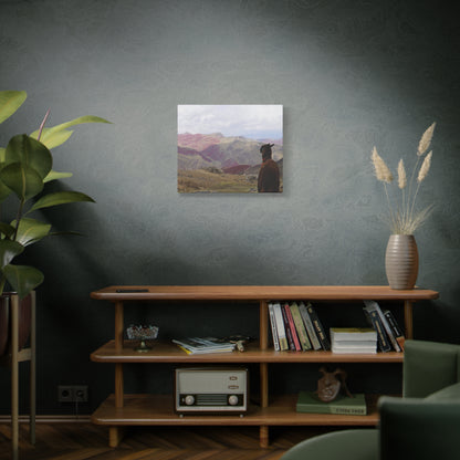 Canvas Print - Rainbow Mountain Landscape
