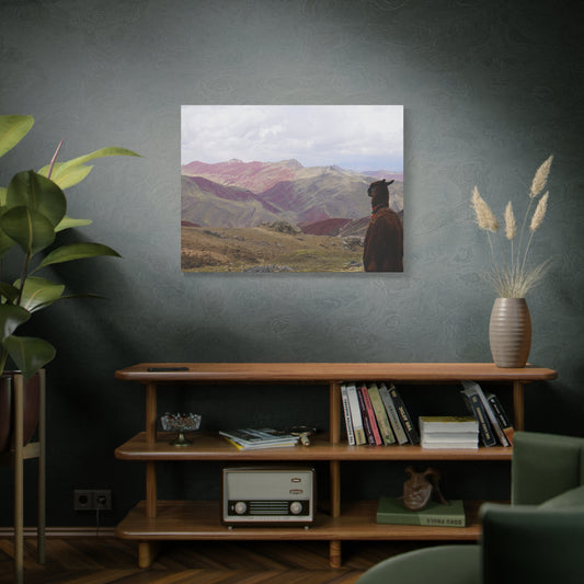 Canvas Print - Rainbow Mountain Landscape