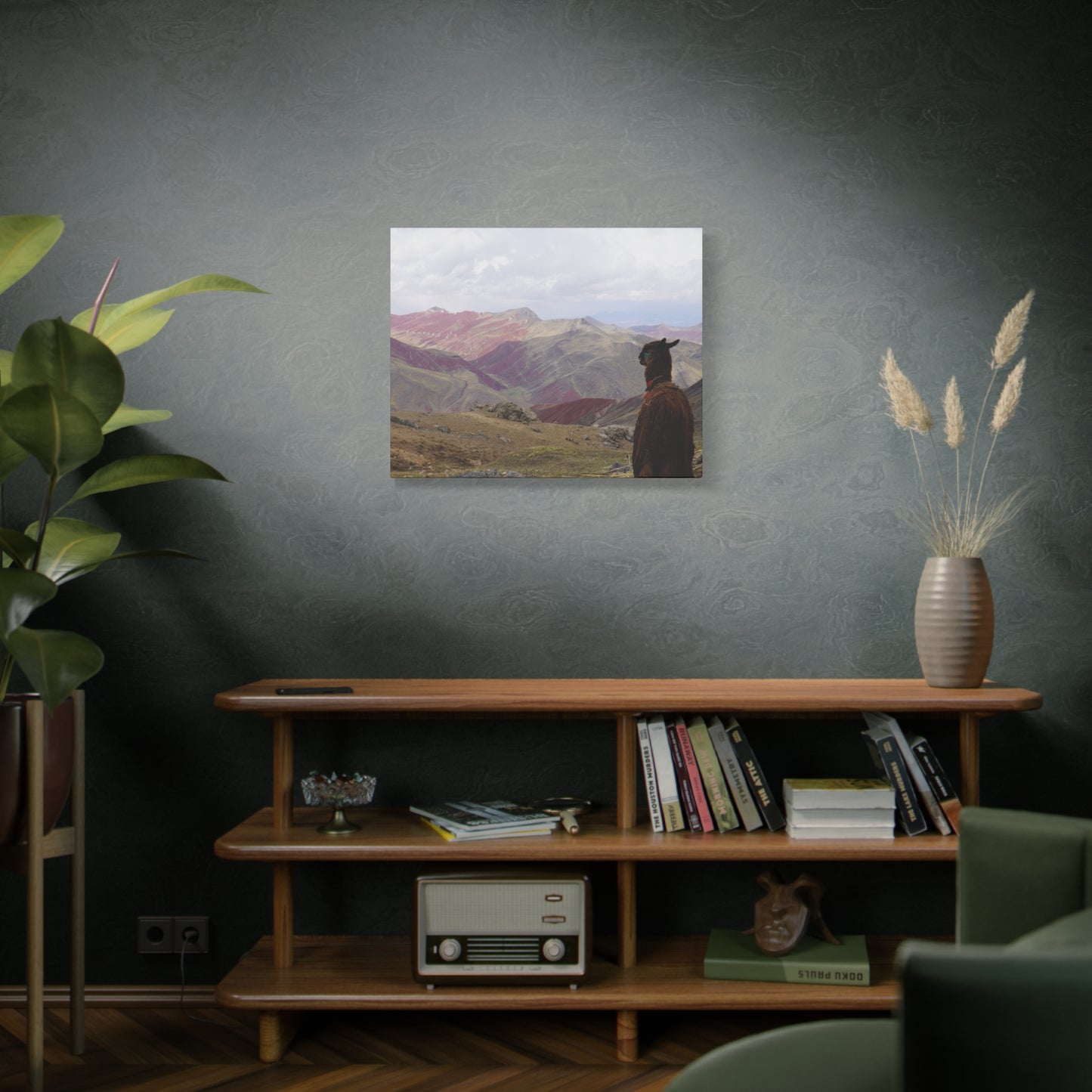 Canvas Print - Rainbow Mountain Landscape