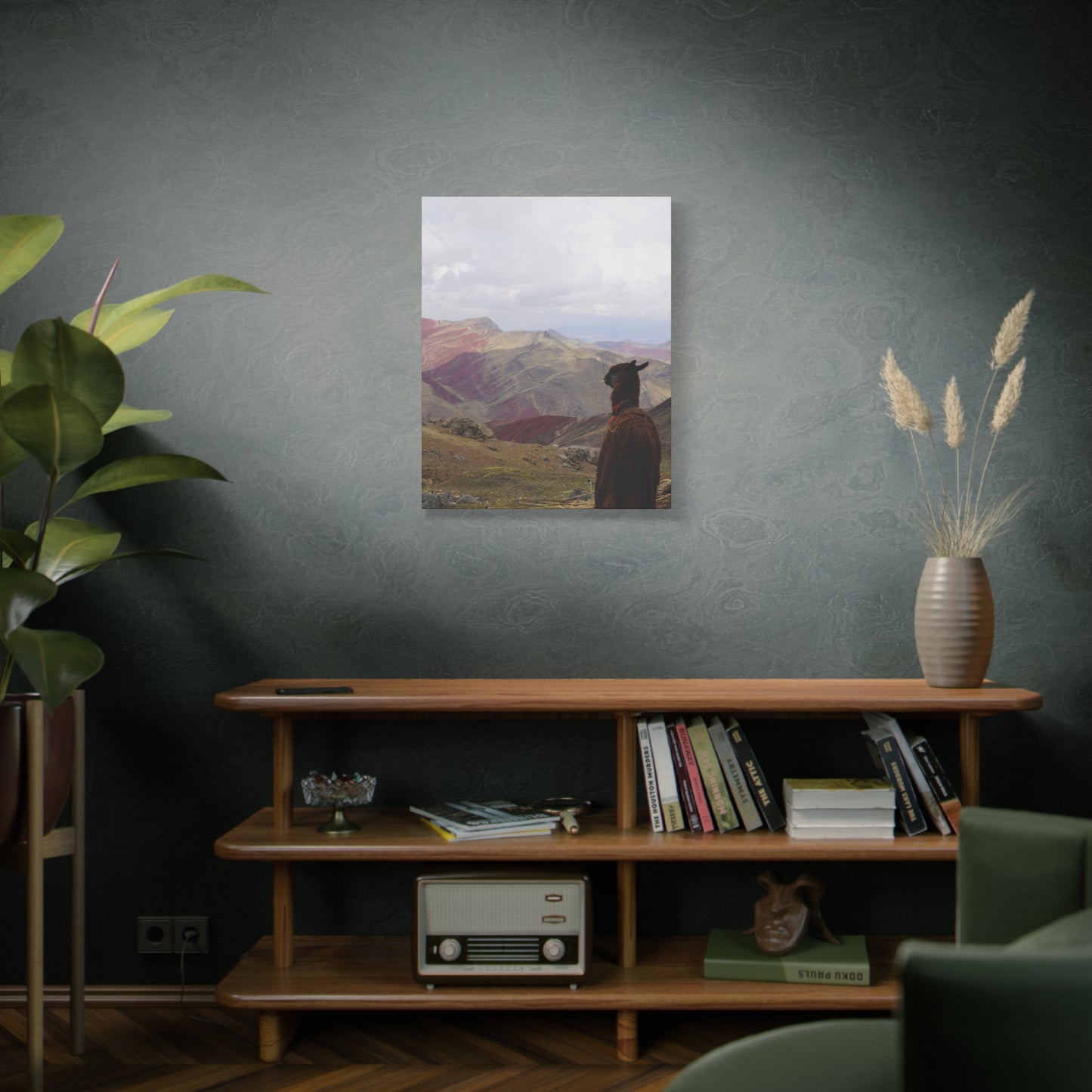 Canvas Print - Rainbow Mountain Landscape