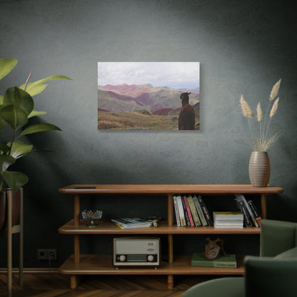 Canvas Print - Rainbow Mountain Landscape