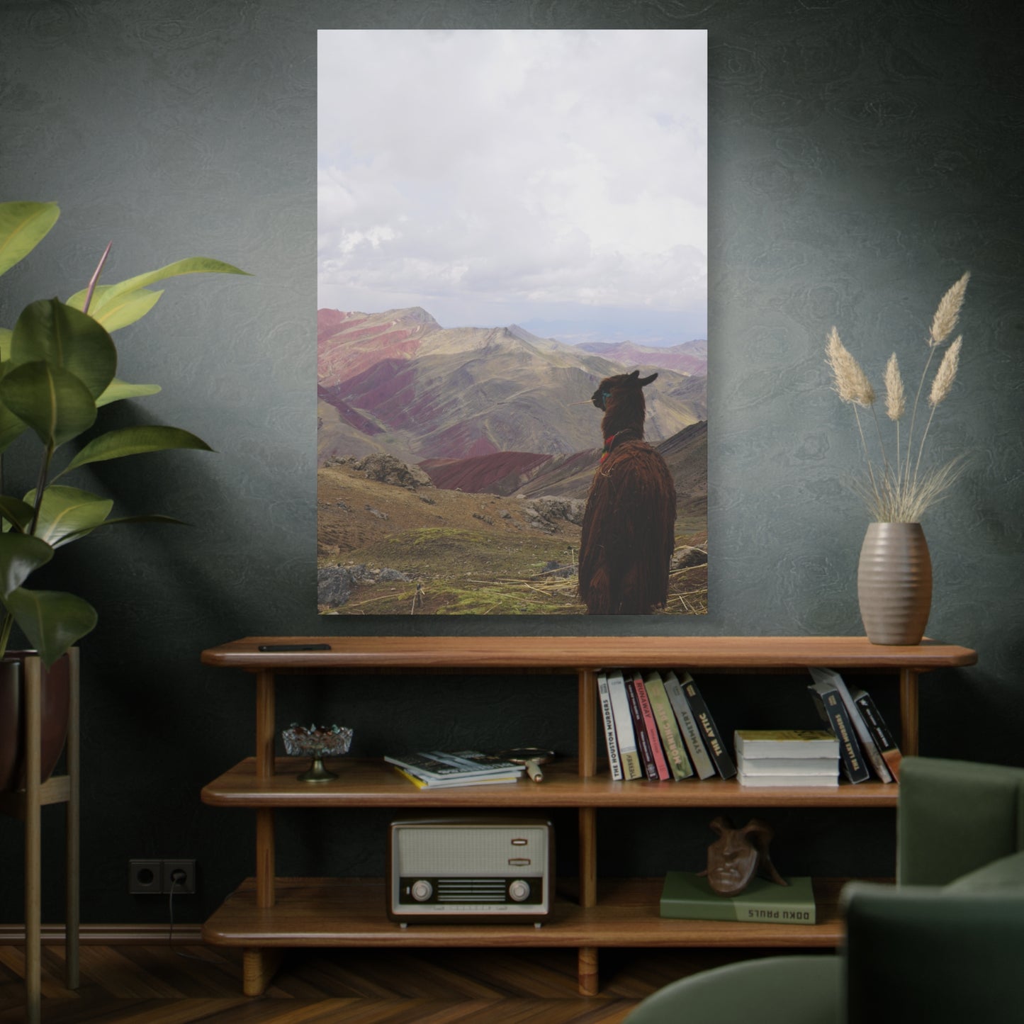 Canvas Print - Rainbow Mountain Landscape