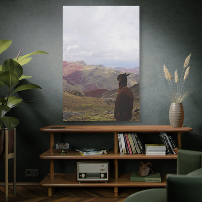 Canvas Print - Rainbow Mountain Landscape