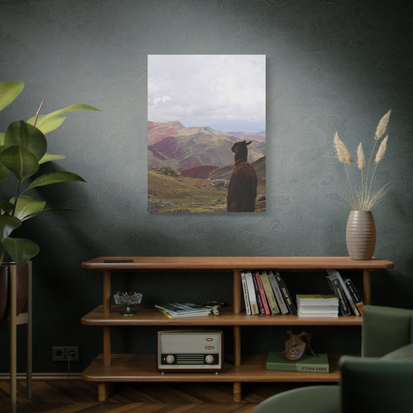 Canvas Print - Rainbow Mountain Landscape